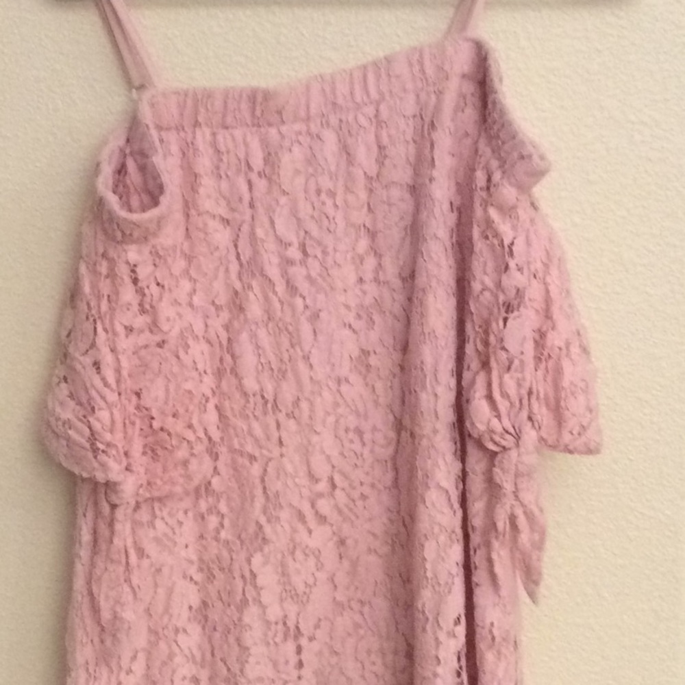 Off the shoulder top with straps